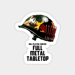 Full Metal Tabletop Sticker